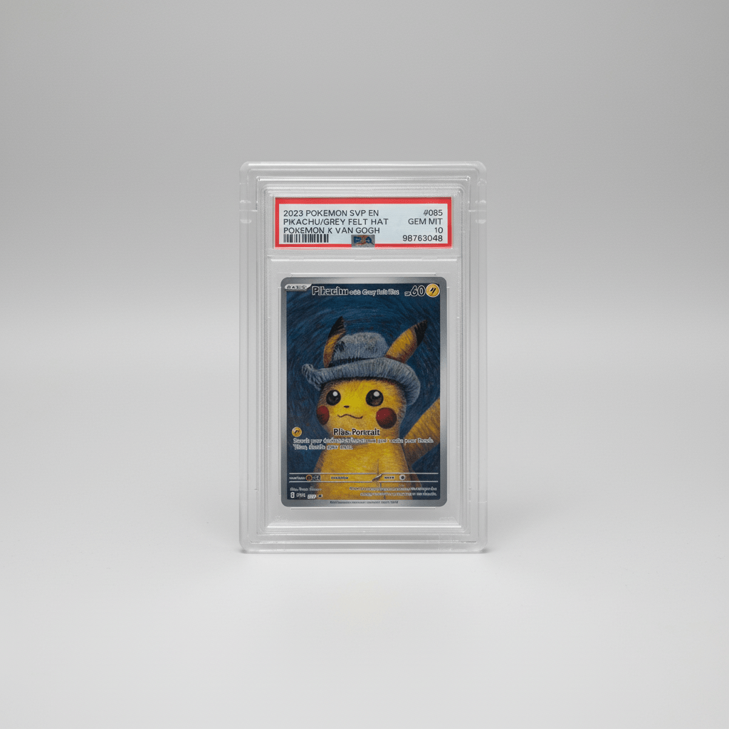 Akryl-Displaykasse til graded kort (PSA/CGC) - 8mm klar akryl